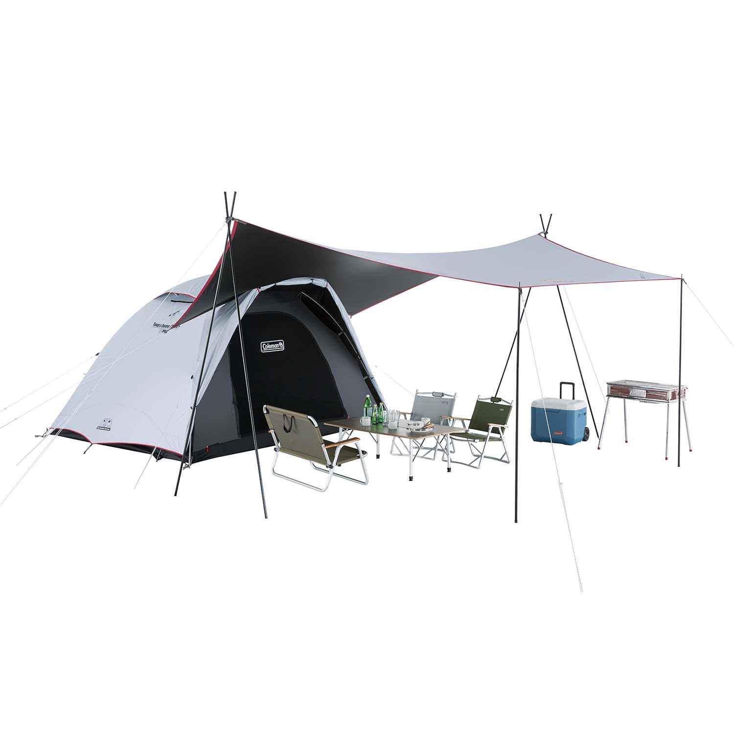 Coleman JP XP Hexa Tarp MDX+ (Darkroom)- 2000036441 #เสา6