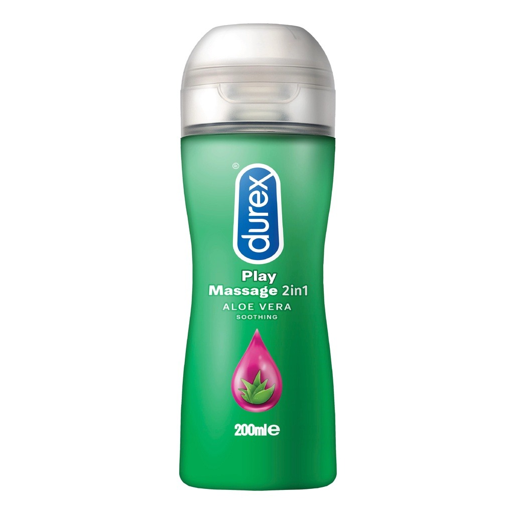 Durex Massage Lube Aloe Vera Soothing 200 ml เจลหล่อลื่น ดูเร็กซ์ มาสสา