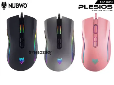เมาส์เกมมิ่งมาโคร Nubwo NM-89m PLESIOS USB Mouse Macro