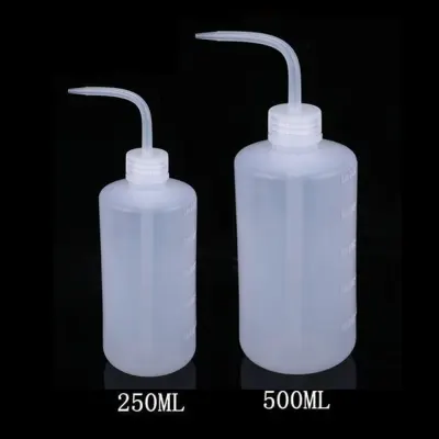 ขวดบีบน้ำยาฆ่าเชื้อ กรีนโซป หรือน้ำยาต่างๆขนาด 250/500 ML สีขาว Tattoo Soap Bottle 250/500 ML