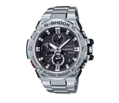 Casio G-Shock นาฬิกาข้อมือผู้ชาย สายเหล็ก รุ่น GST-B100D,GST-B100D-1A - สีขาว Casio G-Shock นาฬิกาข้อมือผู้ชาย สายเหล็ก รุ่น GST-B100D,GST-B100D-1A - สีขาว