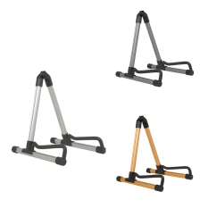 Universal Foldable Portable Guitar Stand Alloy Tripod Stringed Instrument Musical Rack Holder Guitar Accessories