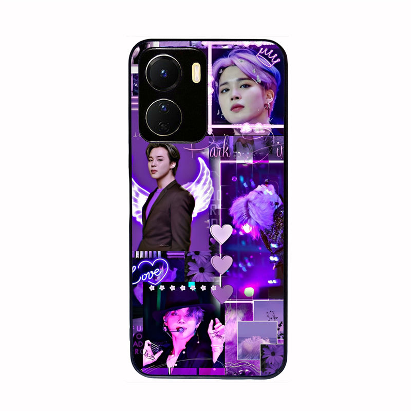 BTS Phone Case,Design Jimin Dont Touch My Phone TPU+PC Phone Case Cover for  IPhone/Samsung/Huawei