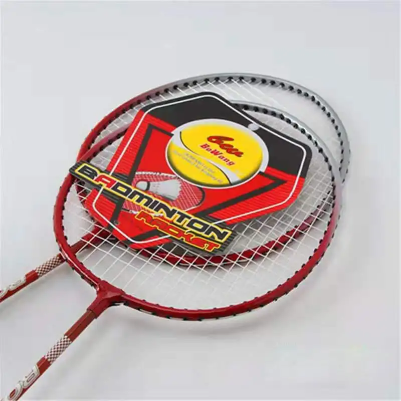 ภาพหน้าปกสินค้าBOWANG ไม้แบด ไม้แบดมินตัน Badminton Racket Streel (XB-599) 1 คู่ จากร้าน speed-shop บน Lazada