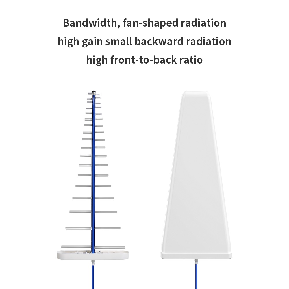 เสาอากาศ LPDA Antenna 28dBi รับสัญญาณ 3G 4G 5G LPDA Antenna High Gain ...