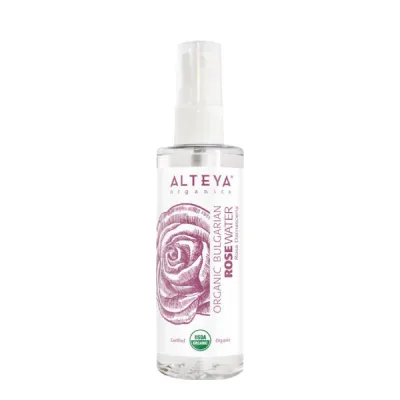 [ซื้อ 1 แถม 1]Alteya Organics Rose Water, 100 ml ช่วยเพิ่มความสดชื่น เติมน้ำและความชุ่มชื่นให้ผิวหน้า ผิวรอบดวงตา ผิวกาย เส้นผม