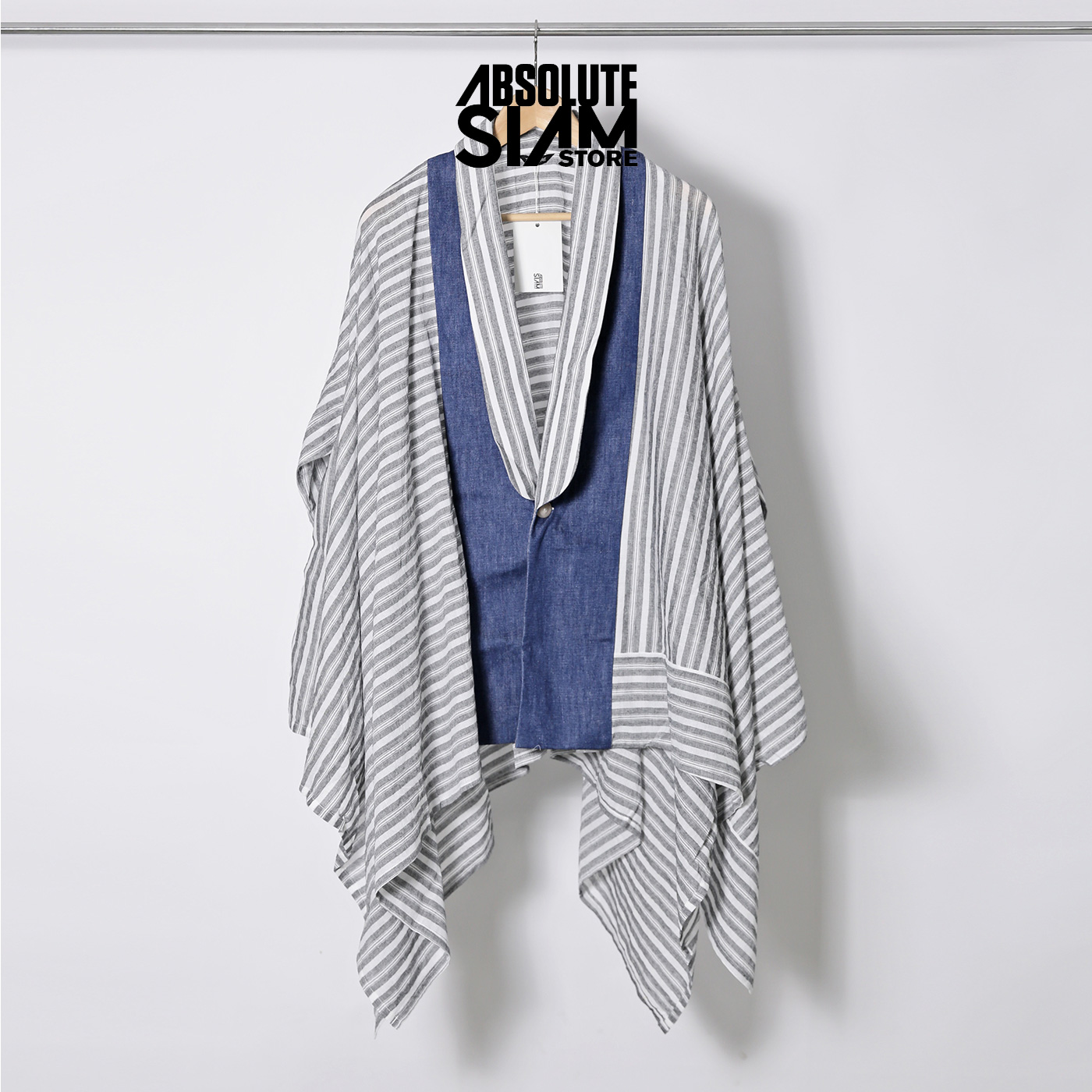 ABSOLUTE SIAM Abs x Theatre-grey-unstructured jacket-F
