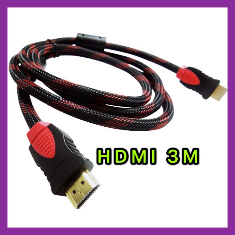 สาย HDMI High Speed 3 M HDMI TO HDMI สายยาว  3 เมตร