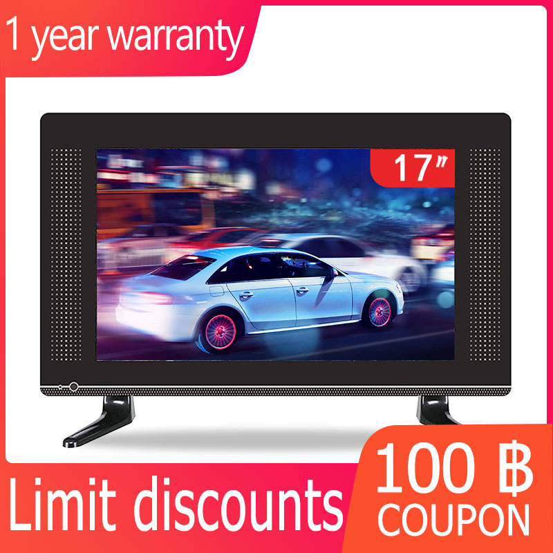17 นิ้ว tv TV LED อนาลอ็อกทีวี สเปคสูง เป็นเลิศกับฉากที่เหมือนจริง เสียงที่แท้จริง ไม่กระทบต่อประสบการณ์รับชมภาพ ทีวีไนครัวเรือนขนาดเล็ก