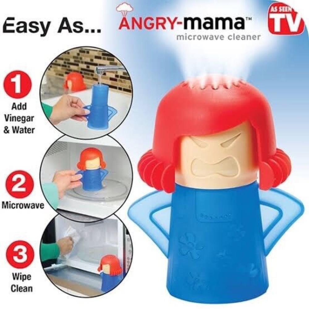 Angry Mama Cleaner ตุ๊กตาล้างไมโครเวฟ