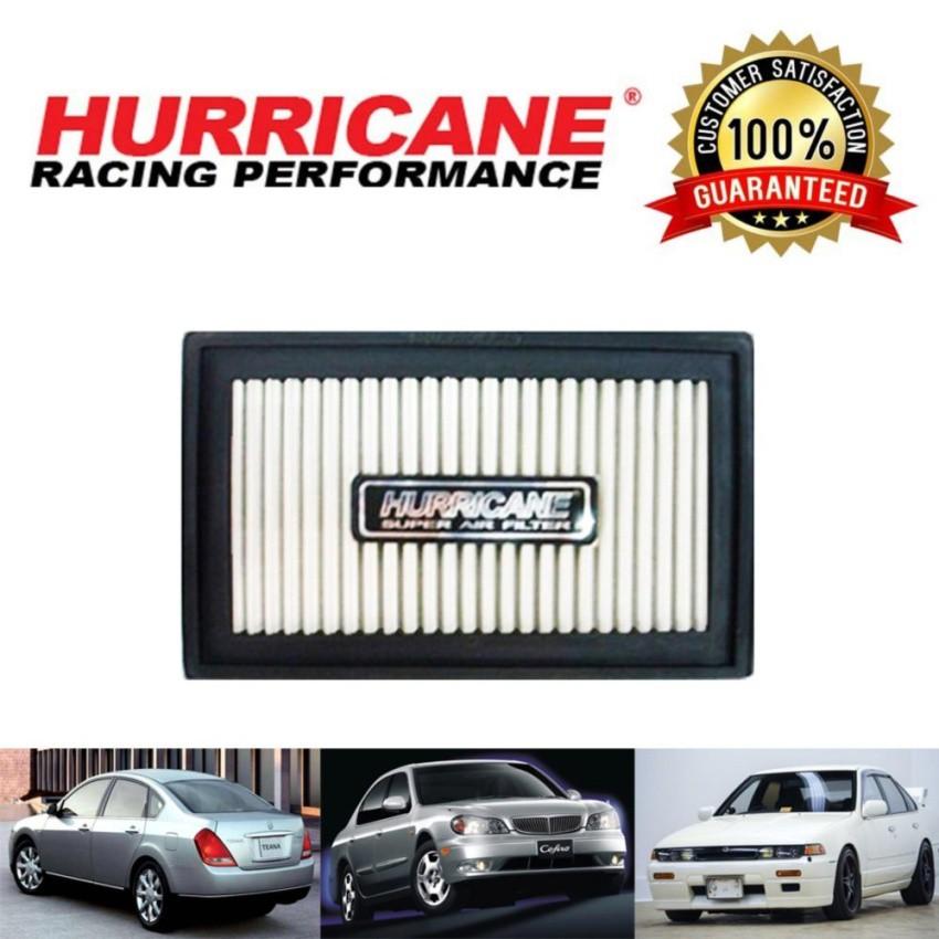 Best saller HURRICANE กรองอากาศ เลส Nissan Cefiro 1989-02 A31-33 Teana 2004 แป้นเหยียบกันลื่น logo logoรถ โลโก้รถ Hurricane ปลายท่อรถยนต์ เสียง เทอโบ หลอก สติกเกอร์ ยานยนต์