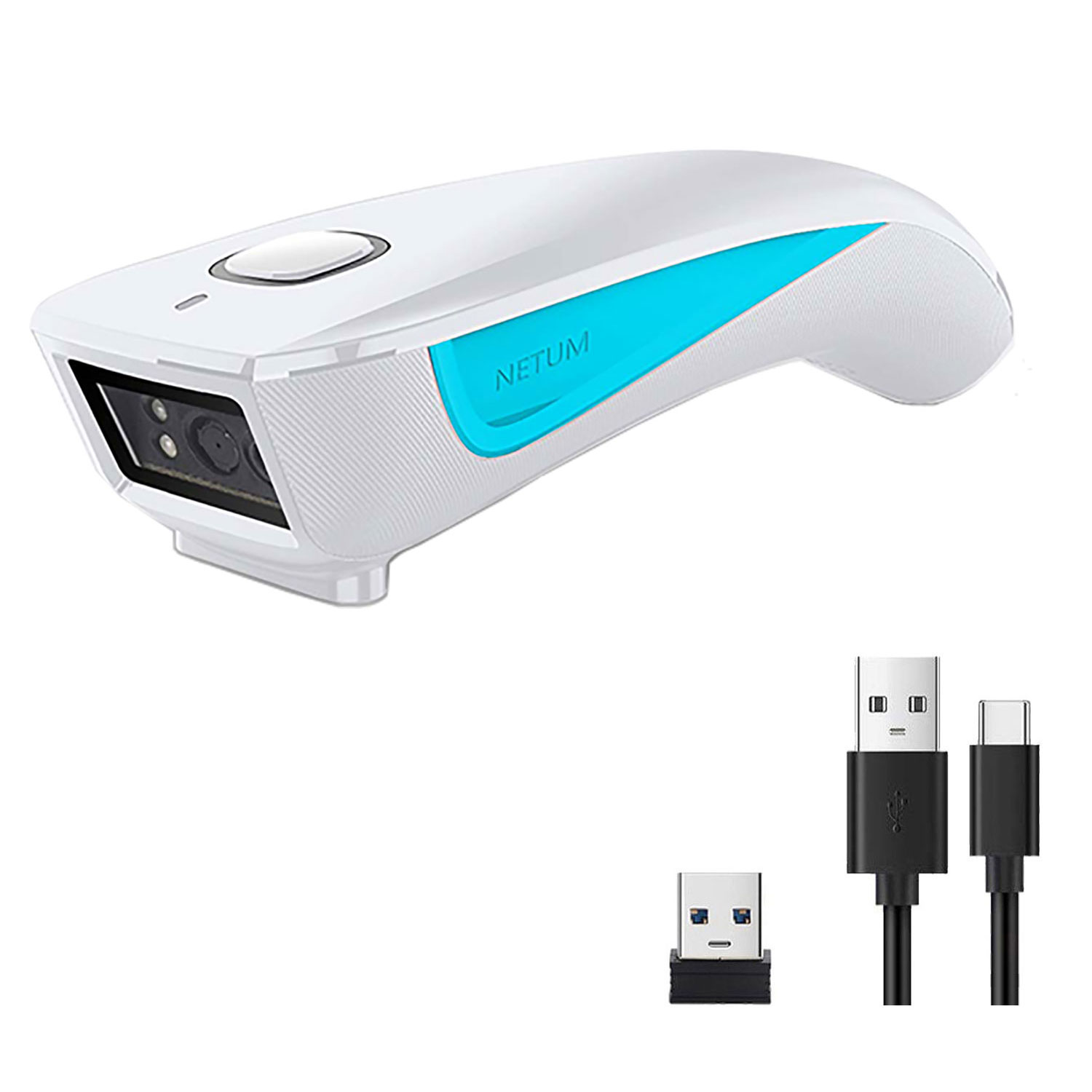 NETUM C750 2D Bluetooth Barcode Scanner Mini Portable Scanner Barcode