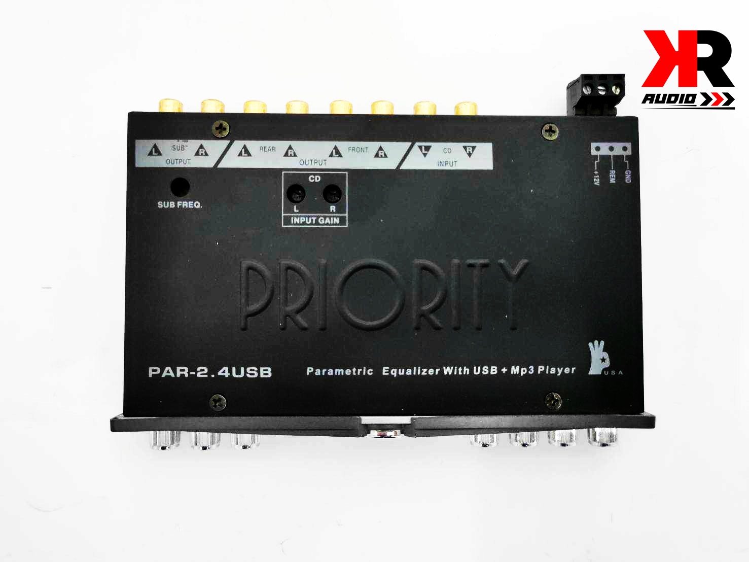 ปรีแอมป์รถยนต์ PRIORITY PAR-2.4 USB เสียงดี