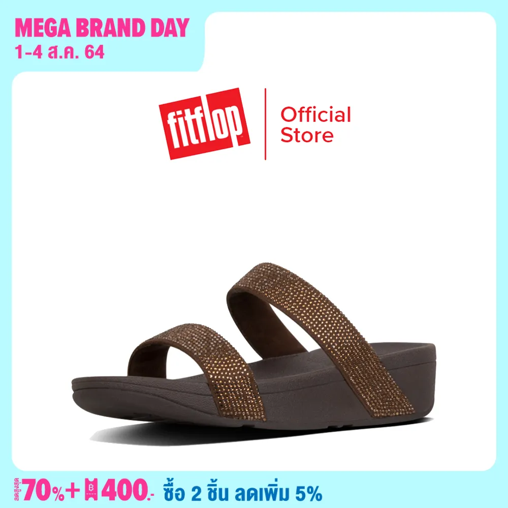 FITFLOP รองเท้าลำลองผู้หญิง LOTTIE SHIMMERCRYSTAL รุ่น T79 รองเท้าผู้หญิง