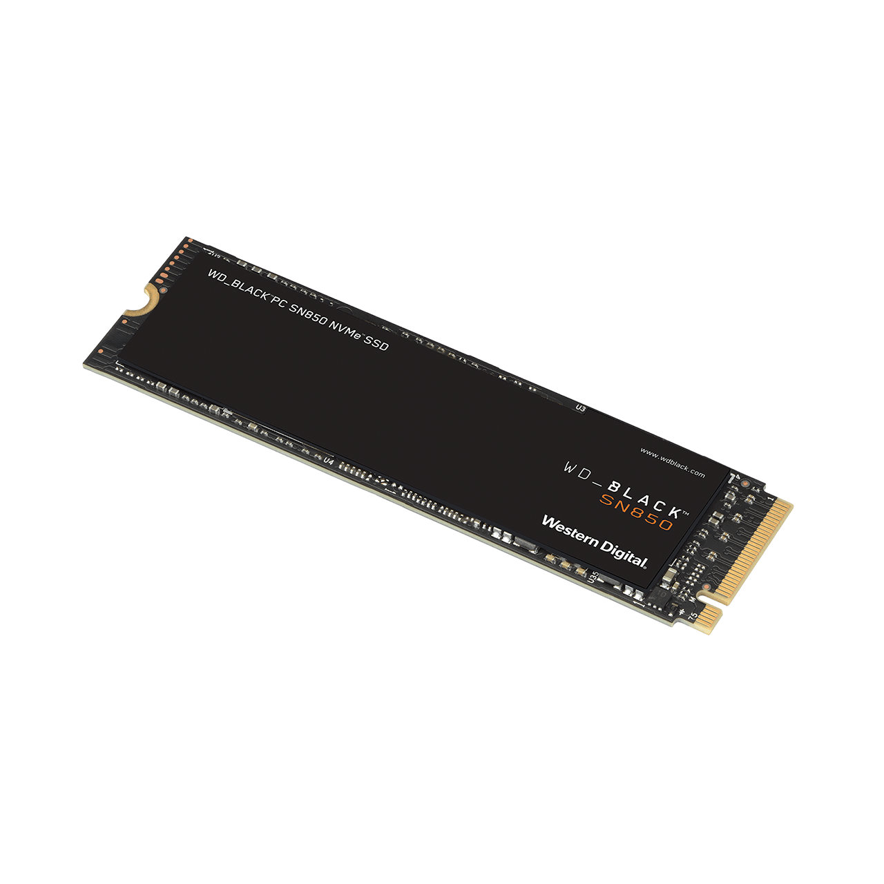WD BLACK SN850 1TB SSD NVMe M.2 2280 WDS100T1X0E (5Y)