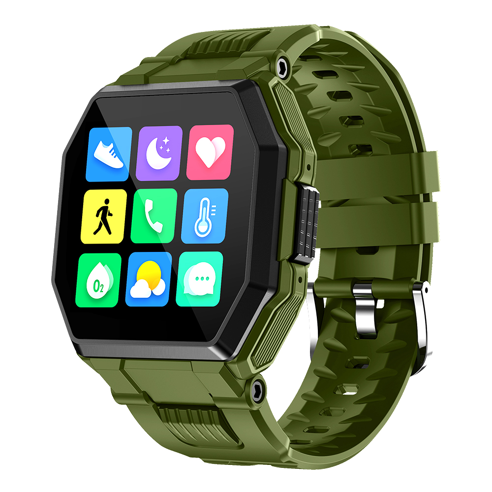 Smartwatch New S9 PK C16 นาฬิกาสำหรับผู้หญิงผู้ชาย 3ATM กันน้ำลึกกีฬากลางแจ้งกันน้ำฟิตเนส Tracker Smart Watch สำหรับผู้หญิงผู้ชาย  Sports Fitness สมาร์ทวอทช