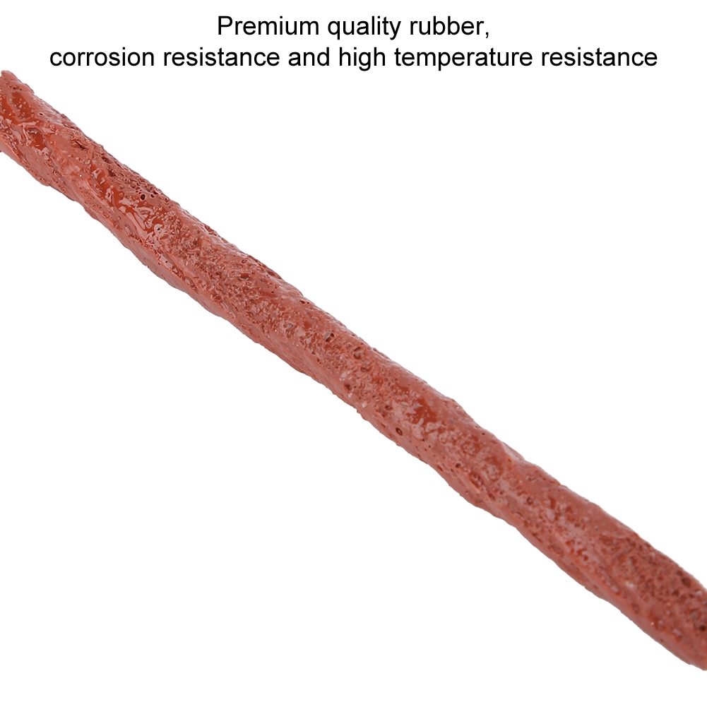 6 100mm 5pcs Inner Tyre Tire Puncture Repair Rubber Strips For Car