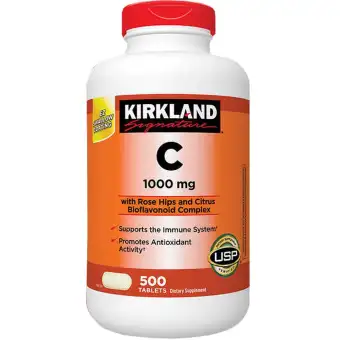 Kirkland Signature Vitamin C 1000 mg., 500 Tablets
