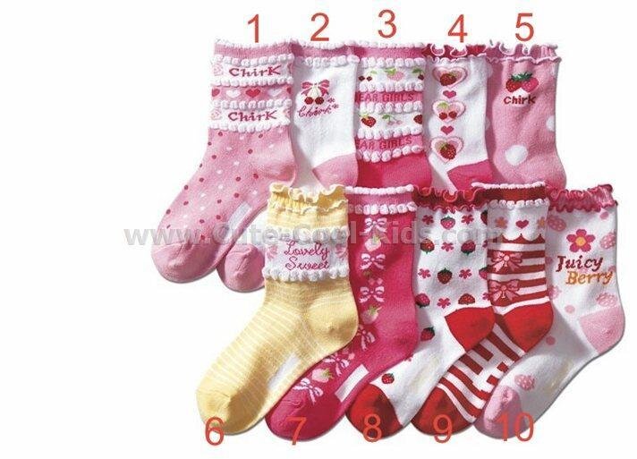 SDG-028 ถุงเท้าเด็กผู้หญิง 14-15 cm 1 คู่