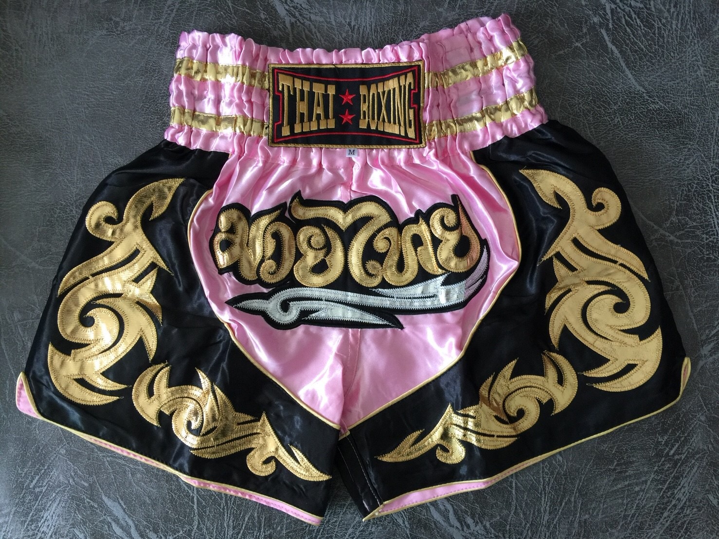 กางเกงมวย กางเกงนักมวย กางเกงมวยไทย ไซส์ผู้ใหญ่ Thai fight Boxing shorts M-XXXL
