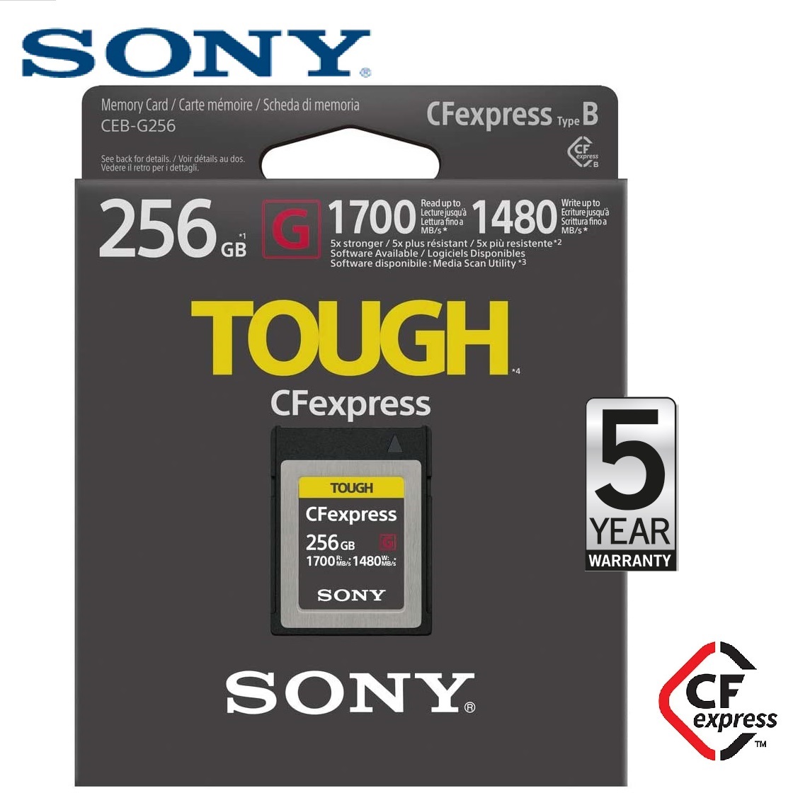 Sony 256GB CF Express Type B TOUGH
