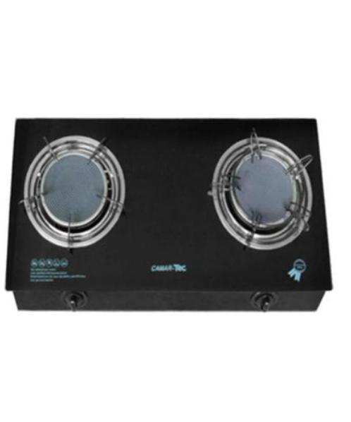 CAMAR-TEC เตาแก๊สตั้งโตีะ PE 2F-1 สีดำ