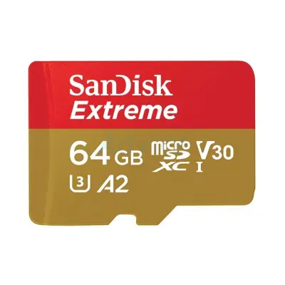 Micro SD 64GB SanDisk Extream (160MB/s.)