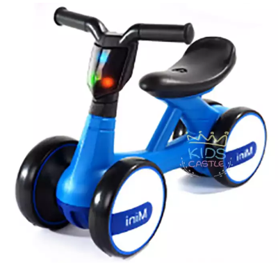 Toyswonderland รถจักรยานทรงตัว 4 ล้อ จักรยานบาล๊านซ์ รถขาไถ สำหรับเด็ก มีเสียงมีไฟ Mini Balance Bike