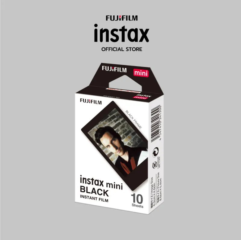 ภาพหน้าปกสินค้าinstax Black Border Mini Film (ฟิล์มอินสแตนท์) จากร้าน Cloud - Instax บน Lazada