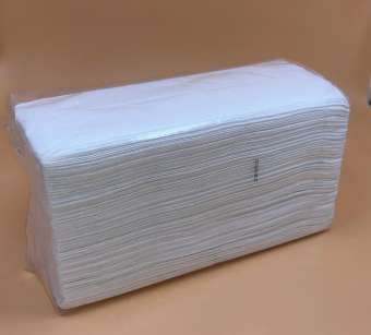 กระดาษเช็ดมือ V-Fold หนา 2 ชั้น ขนาด 24x19 CM. บรรจุ 250 แผ่น