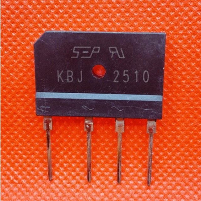 Diode KBJ2510 ไดโอด 25A ตัวแบน 4 ขาเรียง | Lazada.co.th