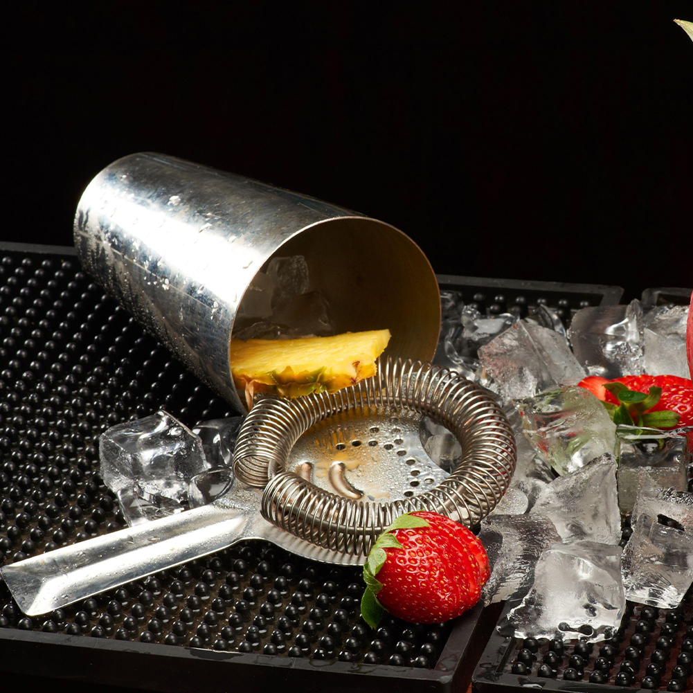 แก้ว เชคค็อกเทล Cocktail Shaker Stainless Steel Cobbler Shaker Pot ...