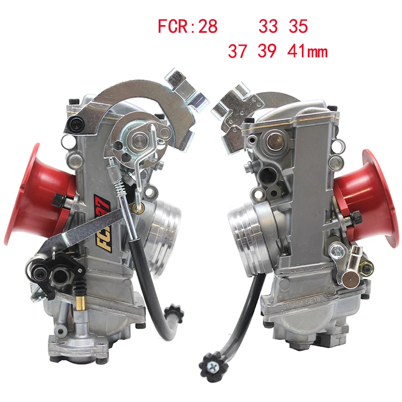 FCR28 33 35 37 39 41mm FCR Keihin คาร์บูเรเตอร์ FCR39 สำหรับ CRF450/650 FS450 Husqvarna450 KTM Racing มอเตอร์ Good Power
