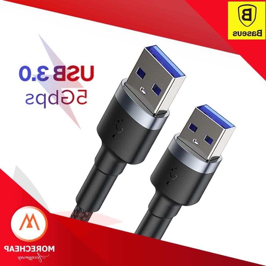 【จุดขายร้อน】 ใหม่ 2021 🔥ถูก-แท้🔥Beus USB 30 to USB 30 2A สาย 5Gbps Cable For Harddisk -G48