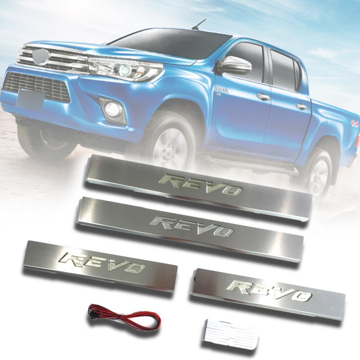 ชายบันได ข้างประตู มีไฟ LED โตโยต้า รีโว่ รีโว้ TOYOTA REVO 2015