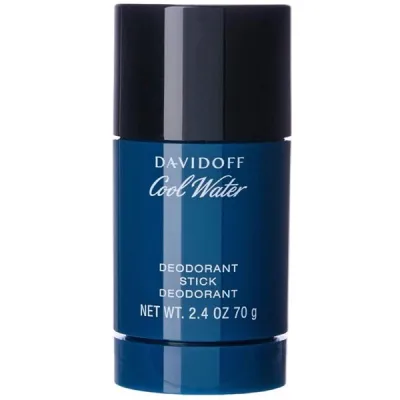 Davidoff Cool Water Deodorant Stick 70g ระงับกลิ่นกาย กลิ่นหอมสดชื่น คลื่นความเย็น ที่มอบความแข็งแกร่ง สดชื่นมีชีวิตชีวา เปี่ยมพลัง