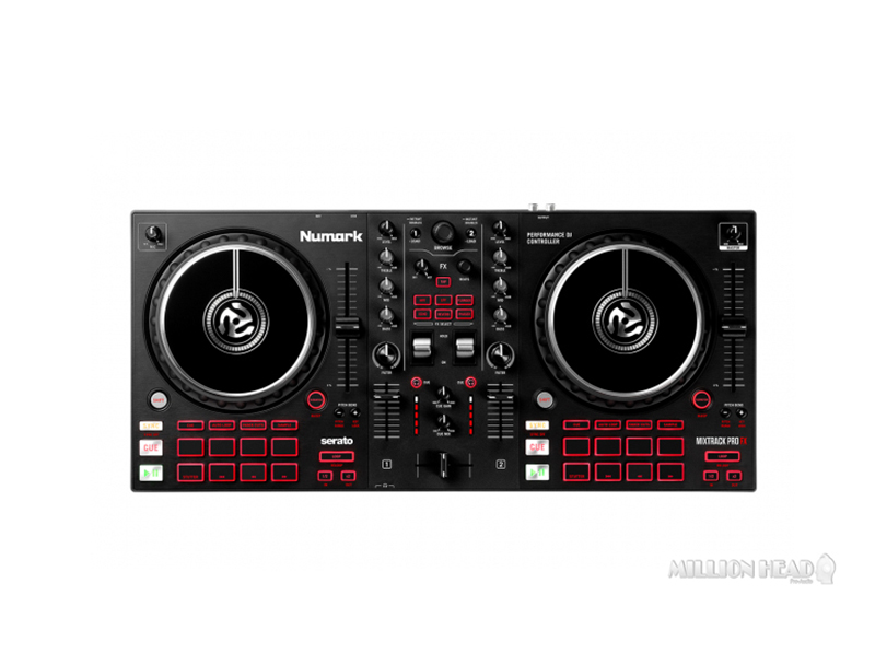 Numark : Mixtrack Pro FX by Millionhead (เครื่องเล่น DJ Controller ขนาด 2 แชแนล มาพร้อมการใช้งานได้ถึง 2 Deck Dual เหมาะสำหรับมืออาชีพ)