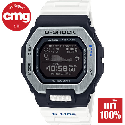 Casio G-Shock G-LIDE นาฬิกาข้อมือ เชื่อมต่อสมาร์ทโฟน บลูทูธ นับก้าว รุ่น GBX-100 ของแท้ ประกัน CMG Casio G-Shock G-LIDE นาฬิกาข้อมือ เชื่อมต่อสมาร์ทโฟน บลูทูธ นับก้าว รุ่น GBX-100 ของแท้ ประกัน CMG