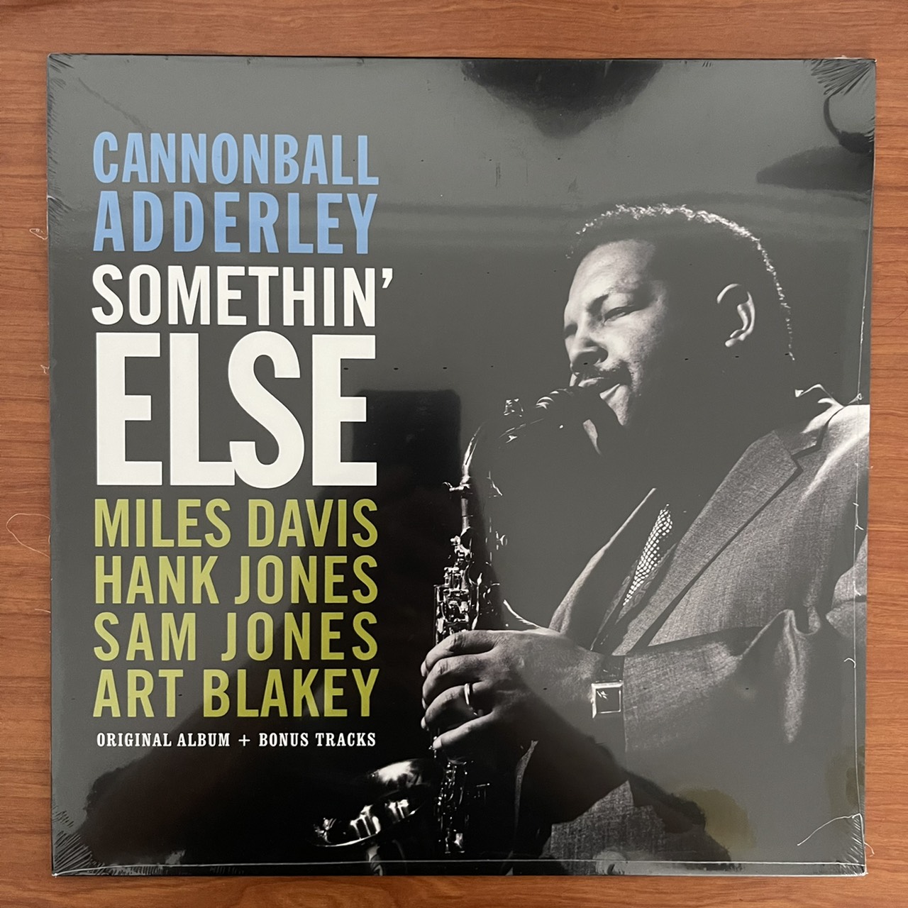 แผ่นเสียง Cannonball adderley Somethin’else -miles Davis ,hank jone,Sam Jones,art Blakey แผ่นเสียงใหม่ ซีล