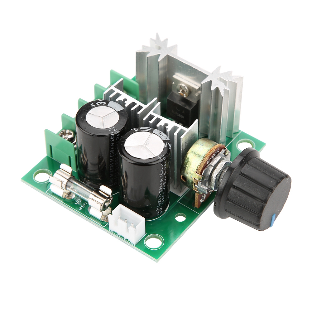 12V-40V 10A PWM DC เครื่องยนต์ ผู้ว่าการ Stepless Variable Speed Switch ...