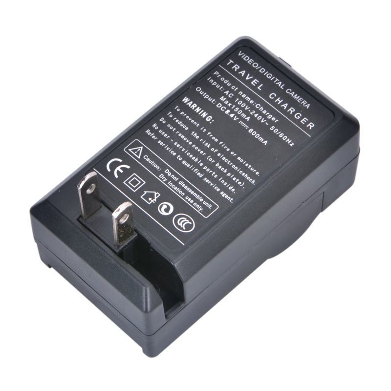 2 batterie + caricabatterie (rete, auto) compatibili con Nikon EN-EL1, NP- 800, Coolpix 4300 5000 5400 5700 8700 ..., Konica Minolta Dimage A200