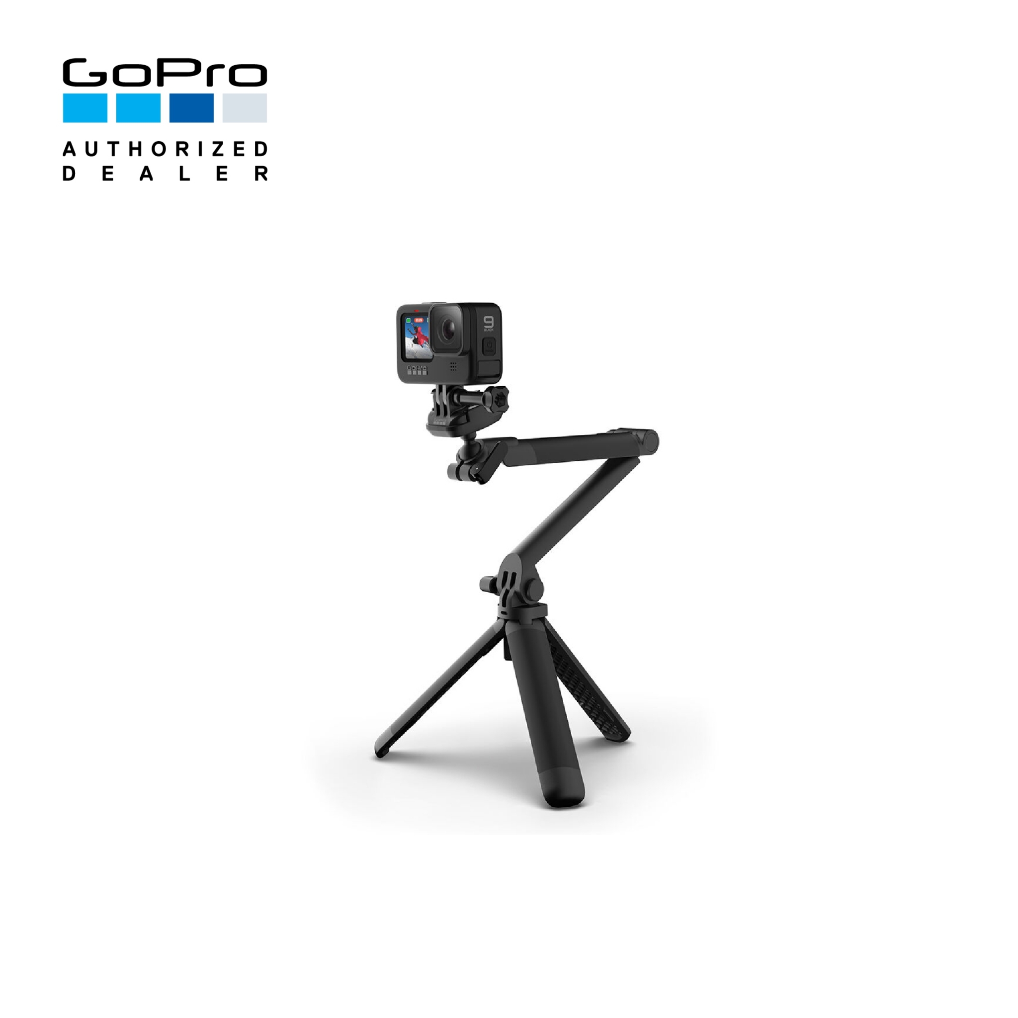 GoPro 3-Way 2.0 ไม้เซลฟี่รุ่นใหม่ล่าสุดจาก GoPro พกพาสะดวก พับ ยืดใช้งานได้ มีหัวบอลปรับองศาการถ่าย