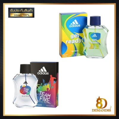 Adidas Team Five Special Edition 100 ml.+Adidas Get Ready for Men EDT 100 ml.พร้อมกล่อง