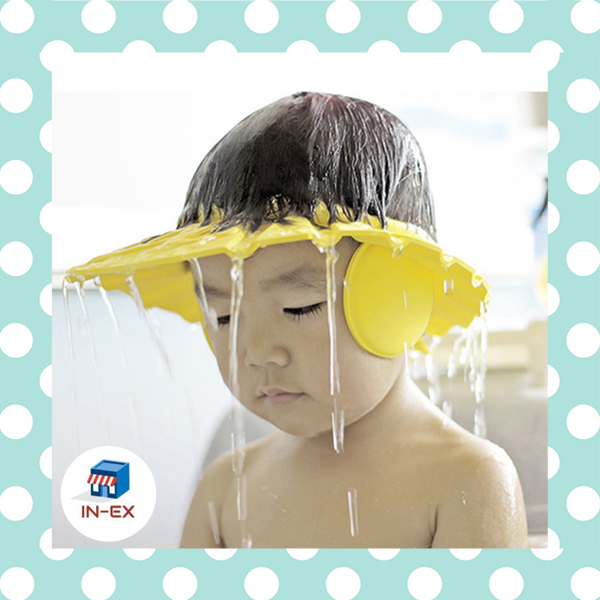 INEXSHOP - หมวกอาบน้ำเด็ก หมวกกันแชมพูเข้าตา เพื่อความสนุกของลูกรักในการอาบน้ำ