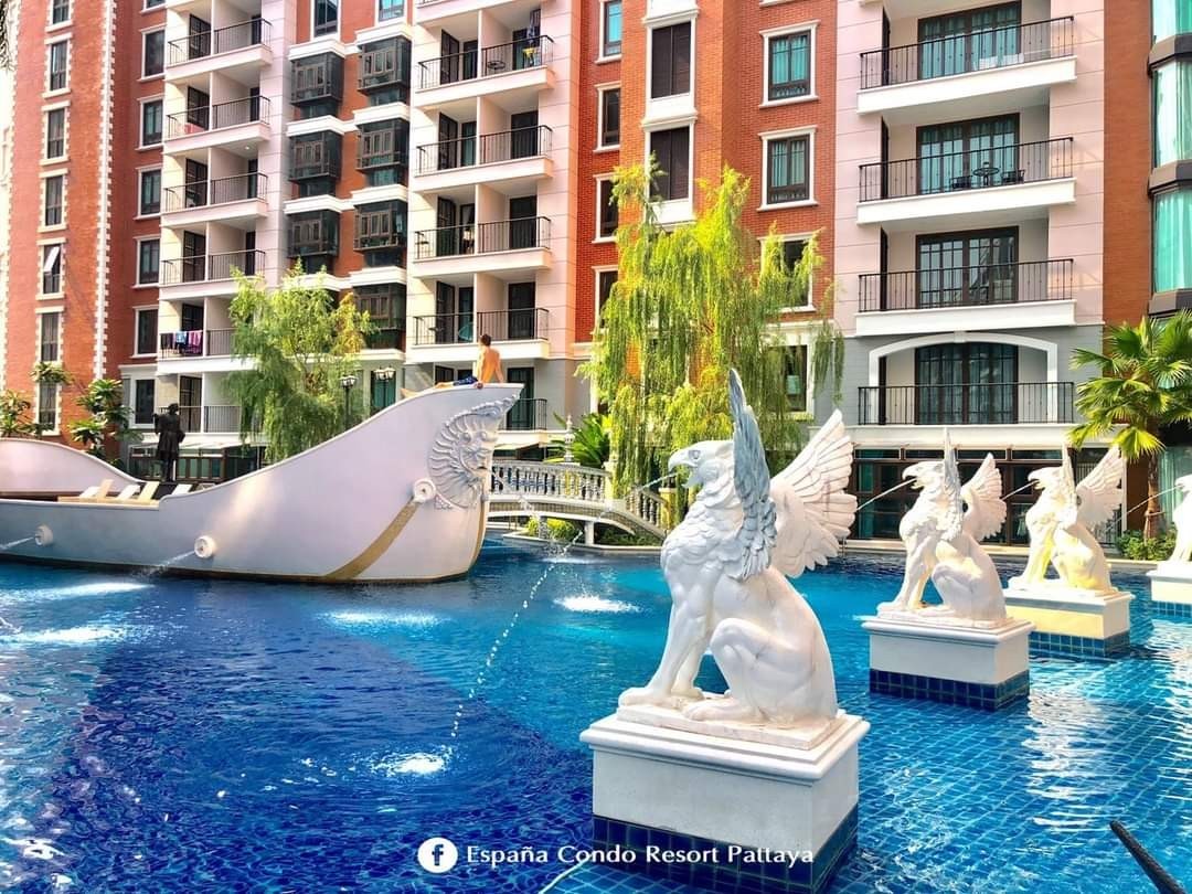 voucher ที่พัก España Condo Resort Pattaya ที่พัก+พร้อมสวนน้ำอลังการเว่อร์วังใหญ่มากกกก ‼️