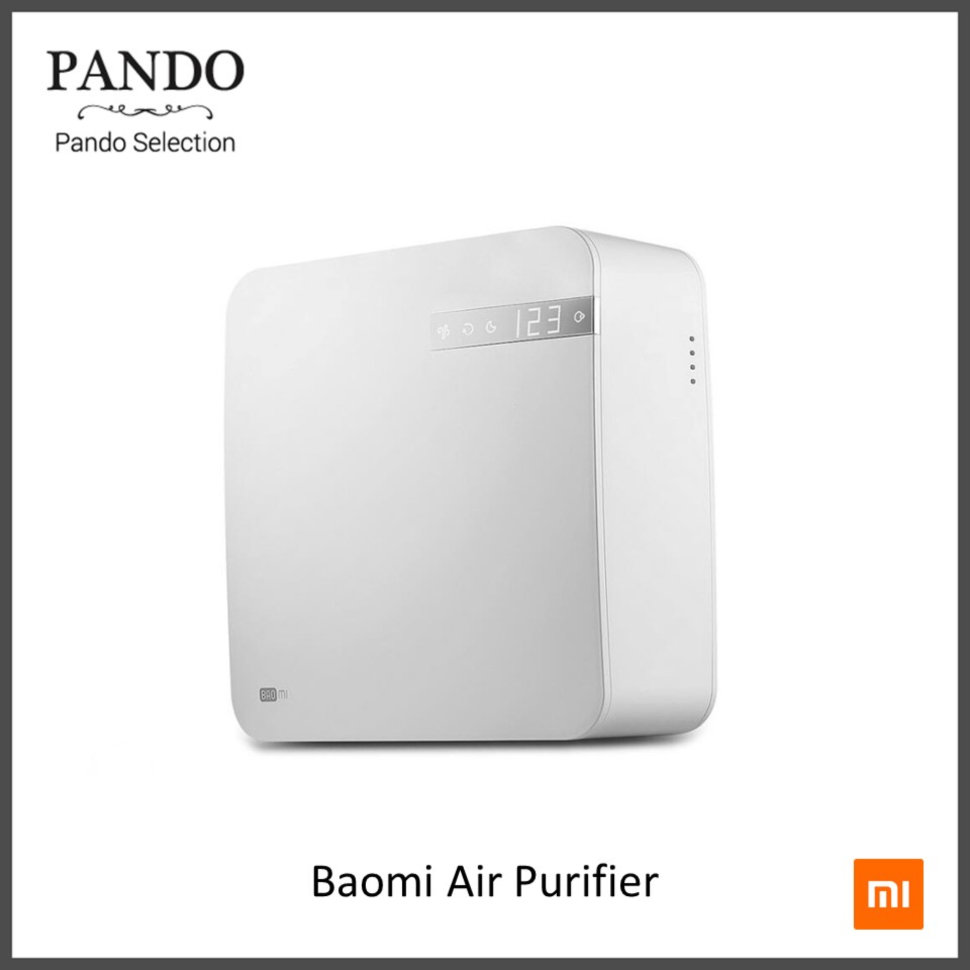 Xiaomi Mi Baomi Air Purifier เครื่องฟอกอากาศอัจฉริยะ by Pando Selection - Fanslink