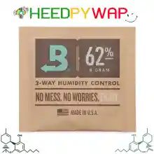 ภาพขนาดย่อของภาพหน้าปกสินค้าซองบ่มสมุนไพร ซองควบคุมความชื้น โบเวด้า 58%rh / 62%rh ขนาด 4 / 8 / 67 กรัม Boveda 2-way humidity control 58%rh / 62%rh for herbal medicine แพ็ค 1 ชิ้น ตัวคุมความชื้น จากร้าน Magic Grower TH บน Lazada