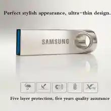 ภาพขนาดย่อของภาพหน้าปกสินค้ารุ่นใหม่ล่าสุด ปี2023 แฟลชไดร์ฟ SAMSUNG Flash Drive USB 3.0 รับประกัน3ปี ความจุ 64GB 128GB 256GB แฟลชไดร์ Flashdrive อุปกรณ์จัดเก็บข้อมูล ใช้ได้ทั้งคอมพิวเตอร์และมือถือทุกรุ่น จากร้าน Flash Drive1166 บน Lazada ภาพที่ 4