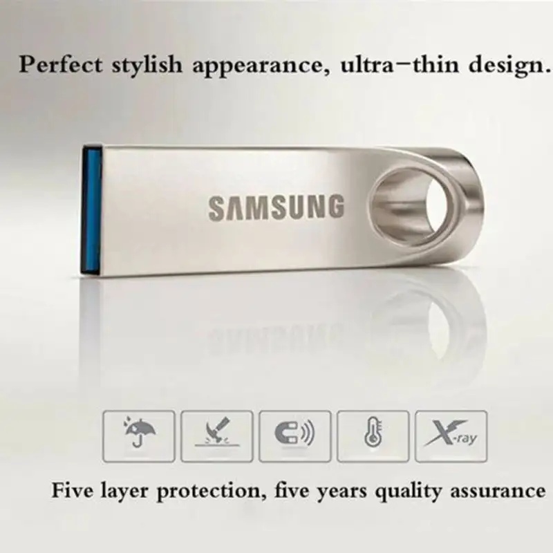 ภาพสินค้ารุ่นใหม่ล่าสุด ปี2023 แฟลชไดร์ฟ SAMSUNG Flash Drive USB 3.0 รับประกัน3ปี ความจุ 64GB 128GB 256GB แฟลชไดร์ Flashdrive อุปกรณ์จัดเก็บข้อมูล ใช้ได้ทั้งคอมพิวเตอร์และมือถือทุกรุ่น จากร้าน zGPp1IPE บน Lazada ภาพที่ 4