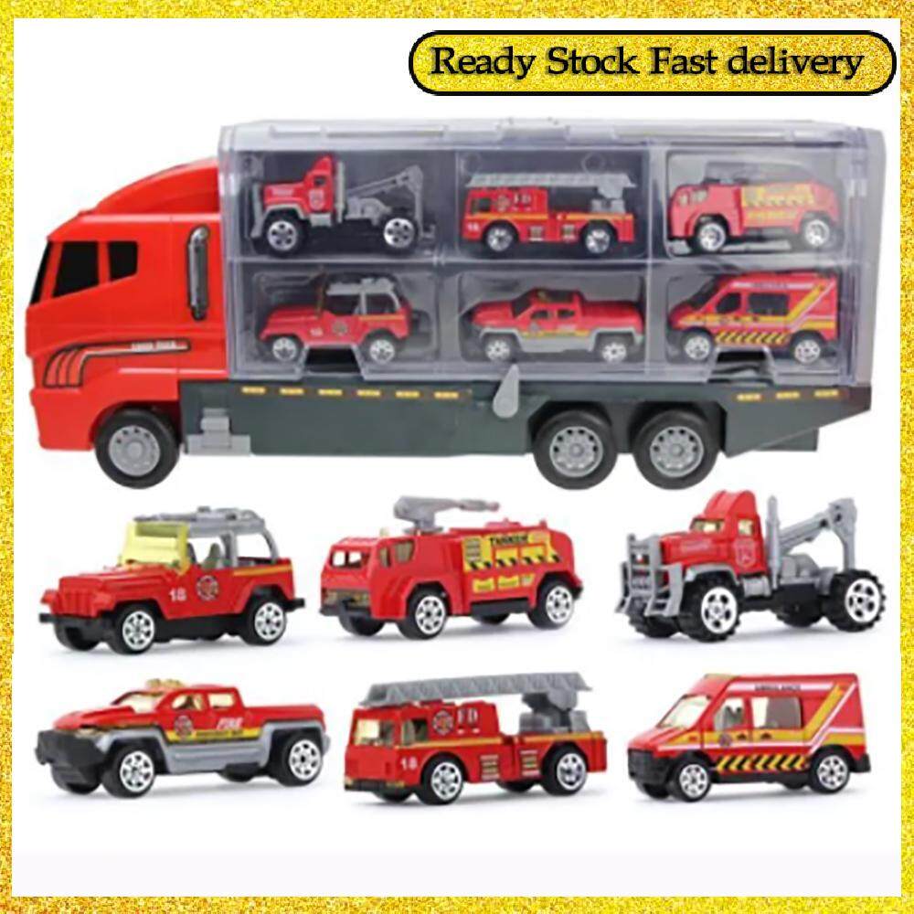 Transport Carrier Truck Toys Vehicles Toy Car Set Durable Simulation